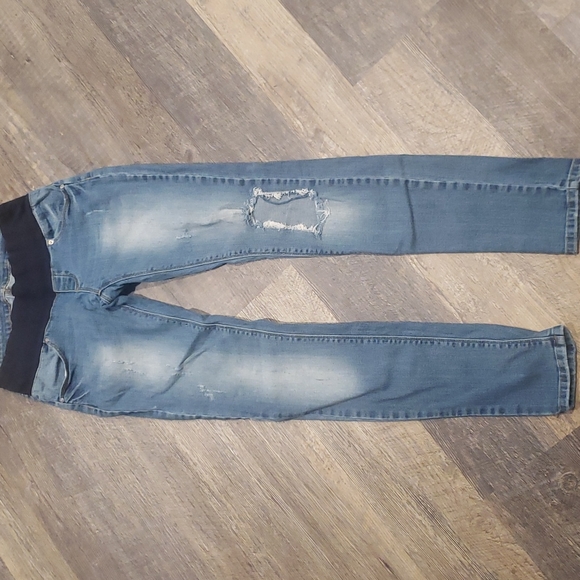 Maternity jeans distressed skinny - Picture 2 of 3
